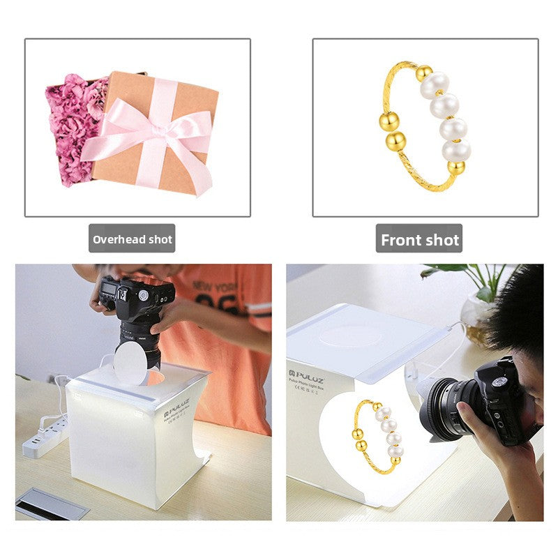 Portable Folding LED Photo Studio Light Box