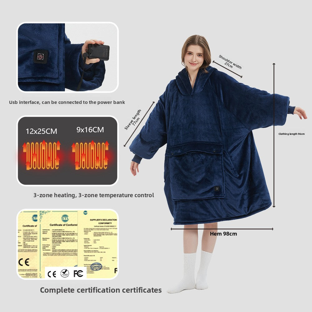 USB heating blanket
