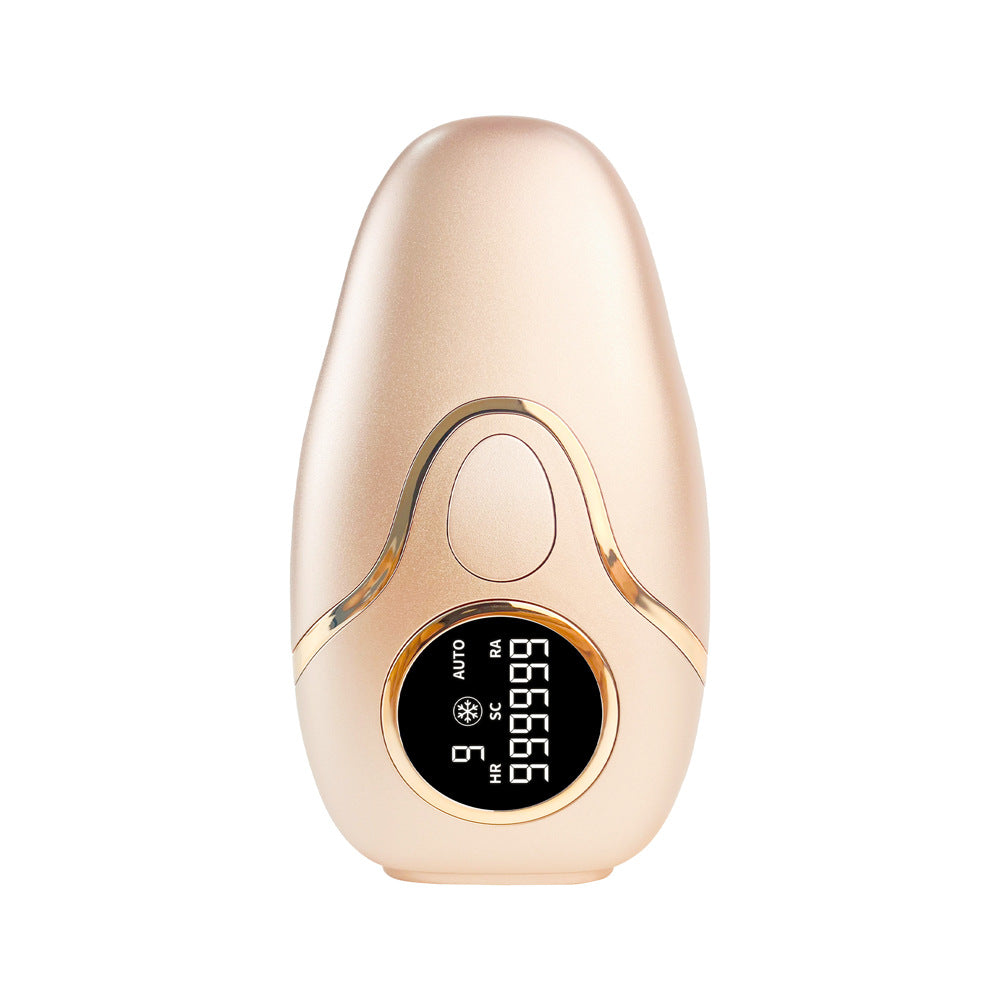 Home laser freezing point hair removal device