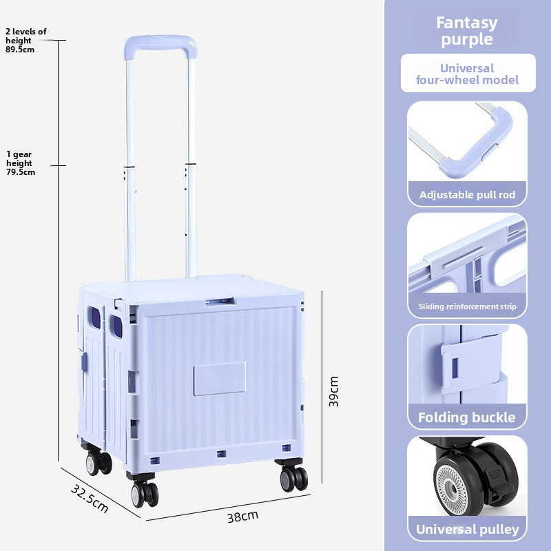 Foldable Portable Shopping Cart