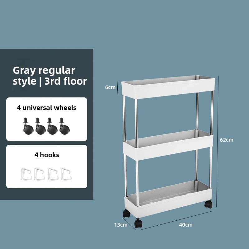 gap storage rack kitchen