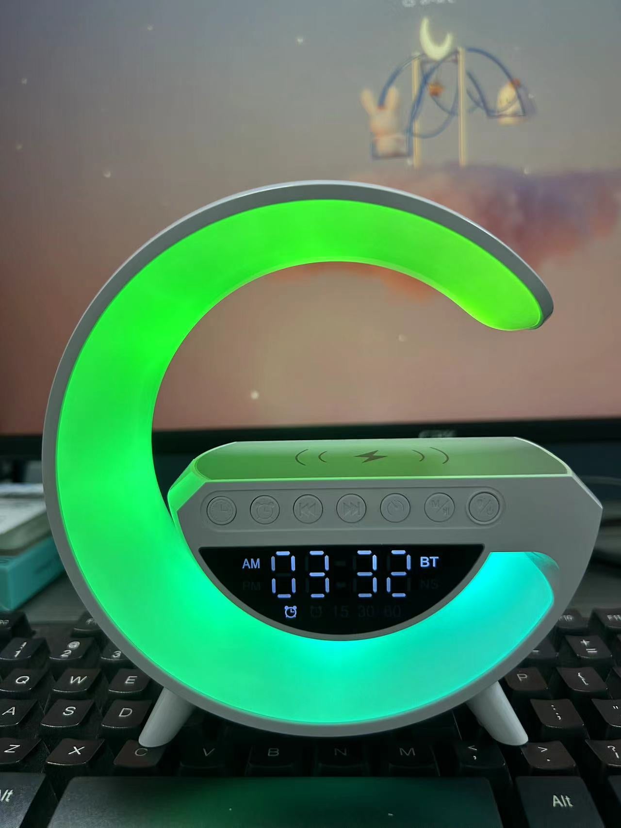 Bluetooth Speaker with Wireless Charging