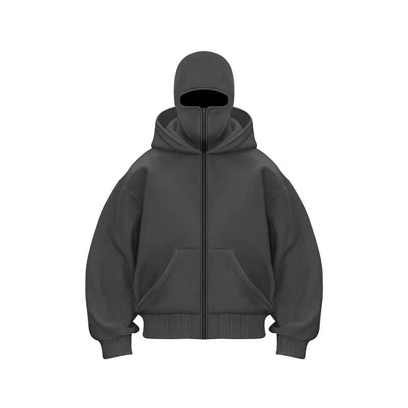 Loose Fit Fleece Hooded Sweatshirt