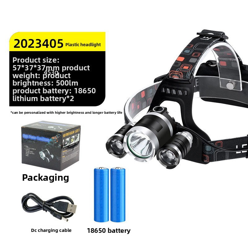 Long battery life, strong bald head with sensor light