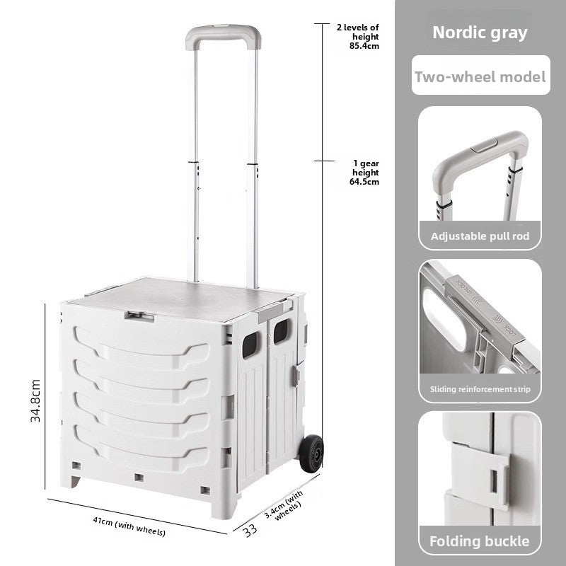 Foldable Portable Shopping Cart