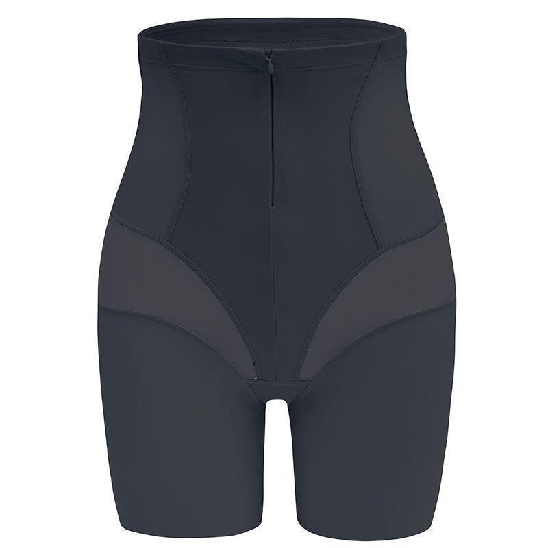 High Waist Shaping Pants with Zipper