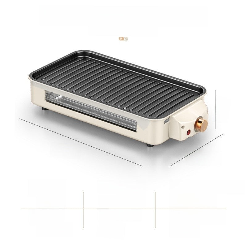 Multi-Functional Split Electric Grill Pan Smokeless Barbecue Oven