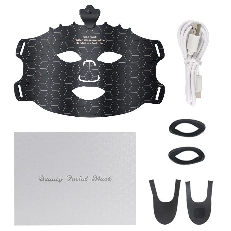 7-Color Silicone Mask Photon Facial Device