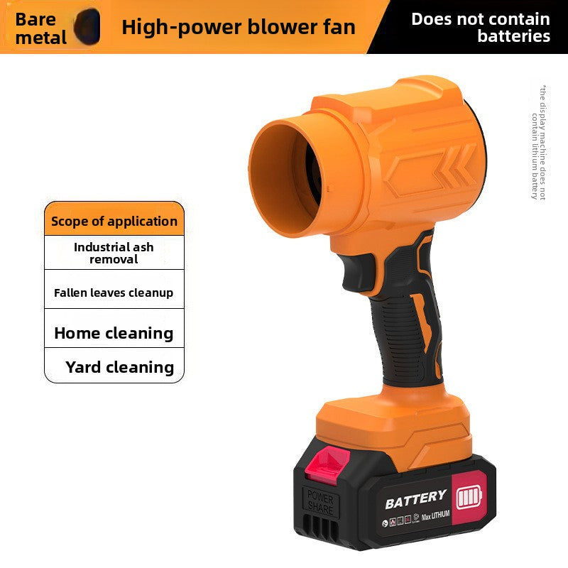 High-Power Lithium Battery Blower with Stepless Speed Control