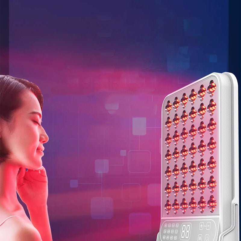 LED red and blue light beauty instrument