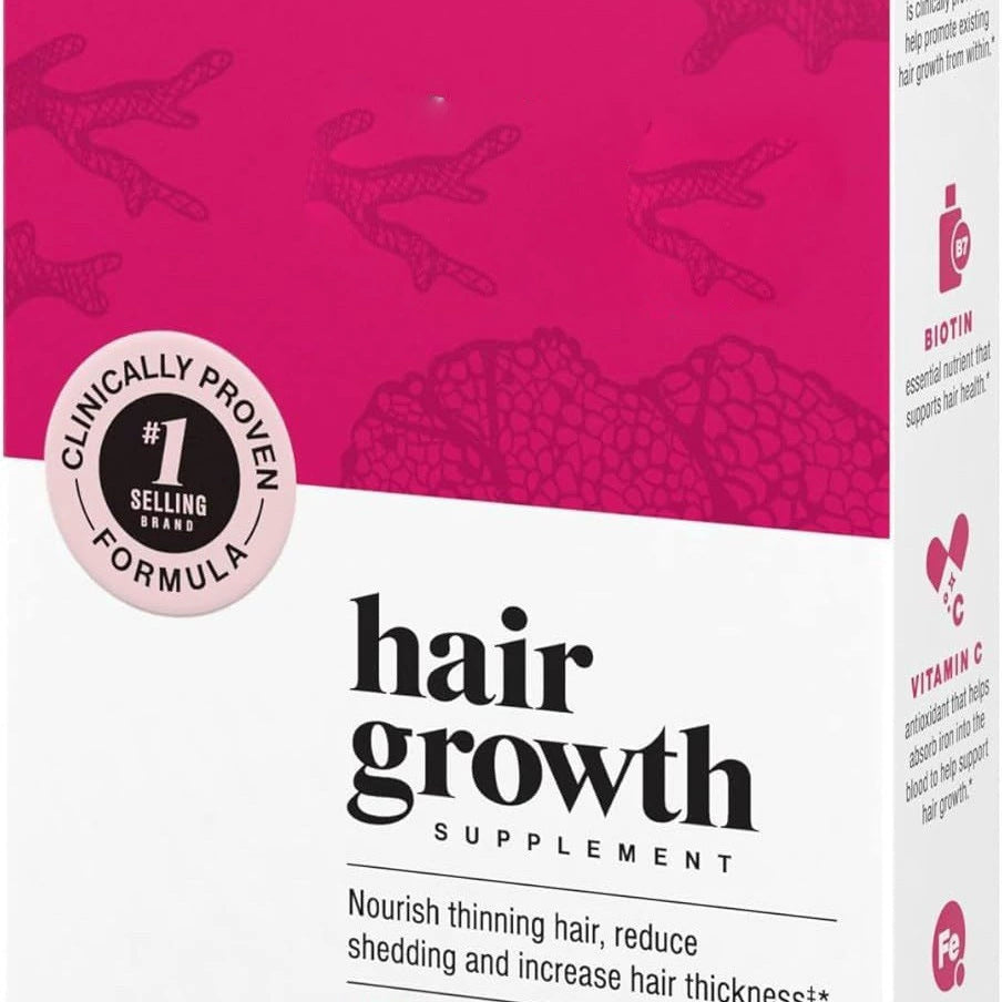 Hair Growth Supplement with Collagen for Women