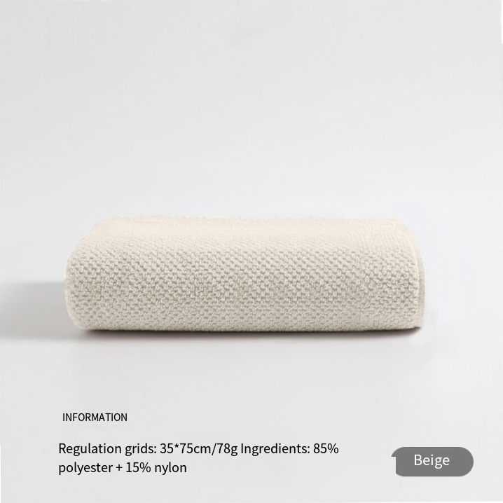 Coral fleece towel