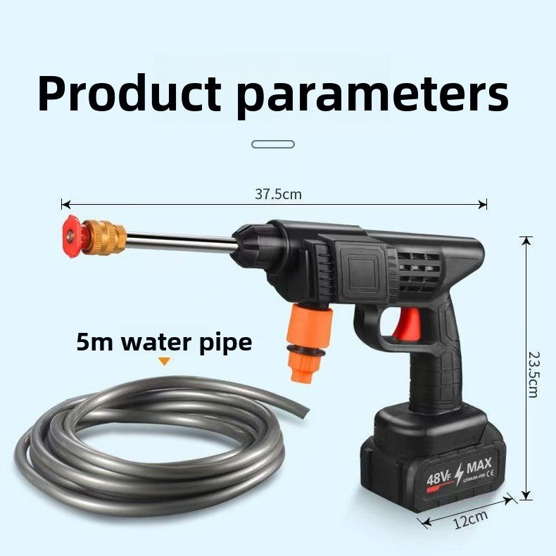 Wireless car washing machine high-pressure water gun