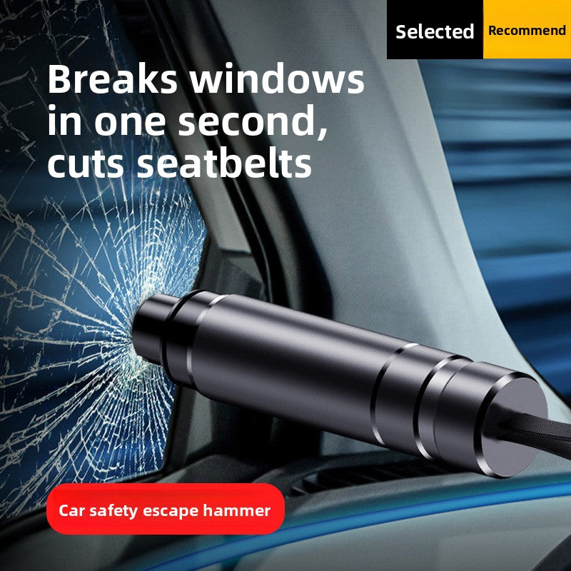Car Safety Hammer Aluminum Alloy Emergency Window Breaker
