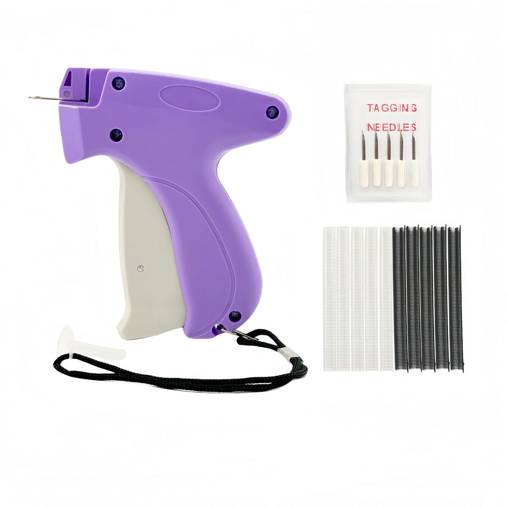 Manual Miniature Tag Gun Set with Plastic Needles