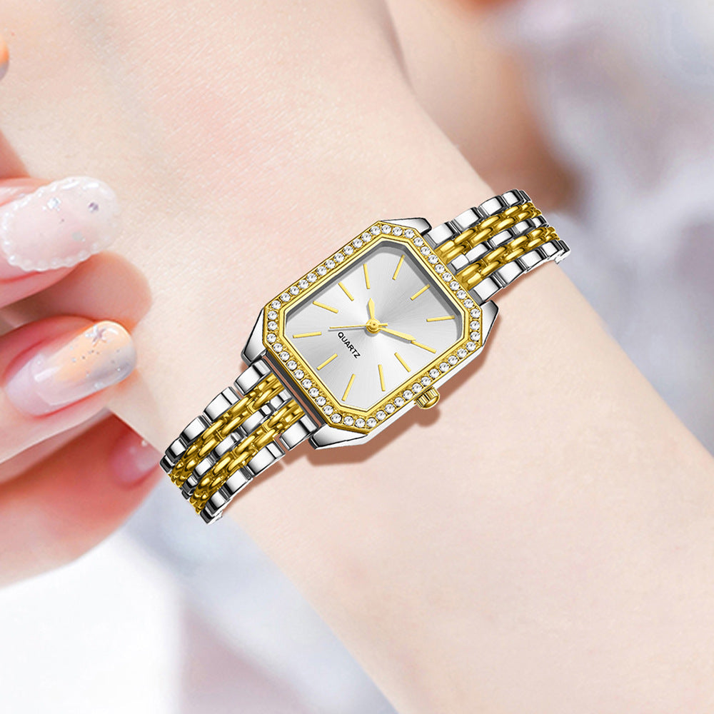 Fashion Square Quartz Watch for Women