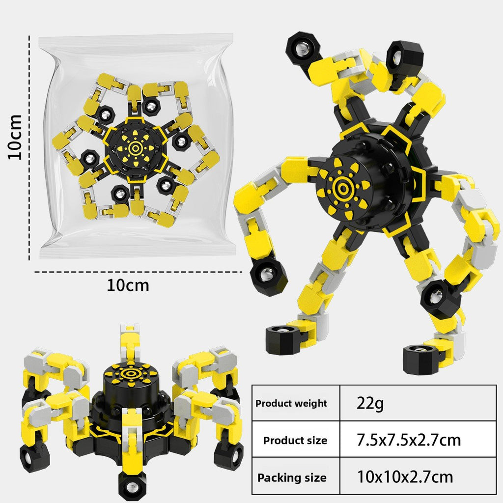 Flexible and Luminescent Gyroscope