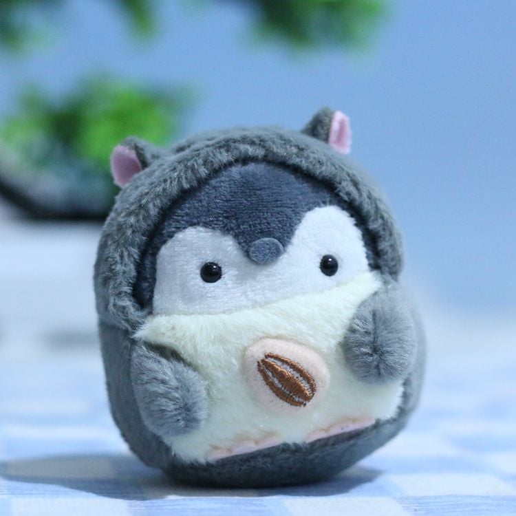 cute japanese penguin plush toyes $ keychains