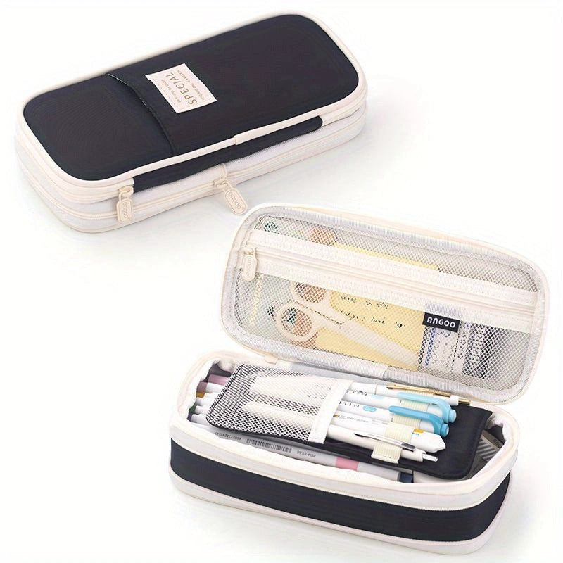 Retractable Canvas Pencil Case