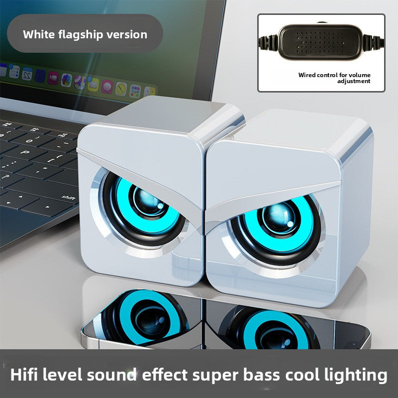 Computer speaker, desktop subwoofer, small amplifier