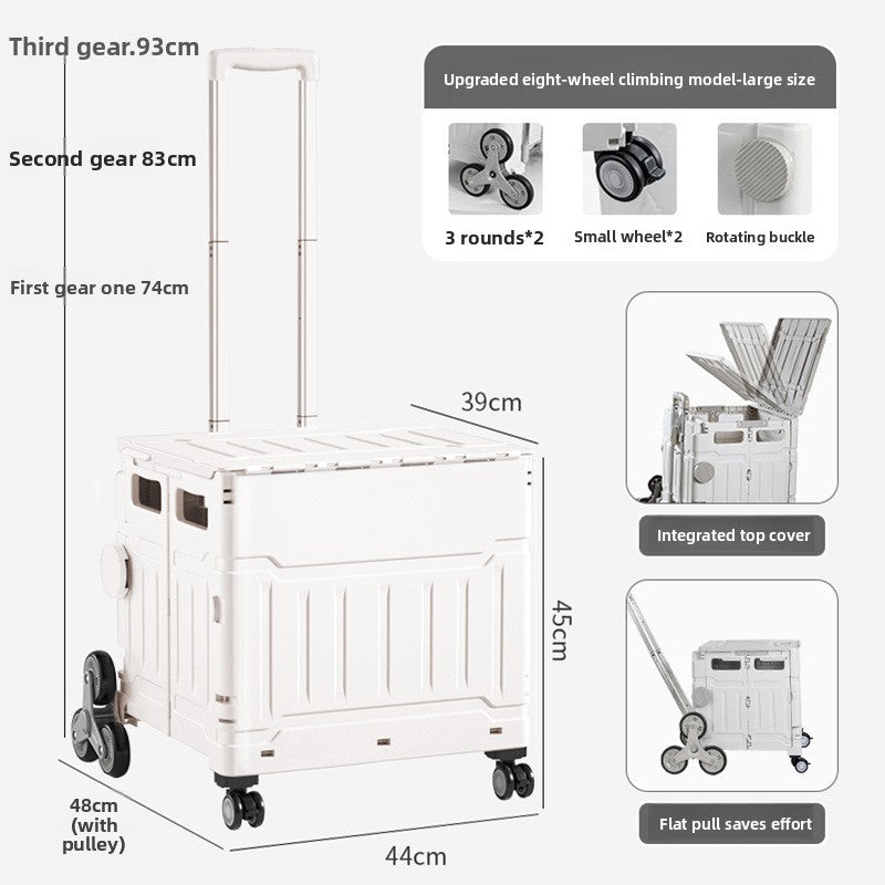 Foldable Portable Shopping Cart