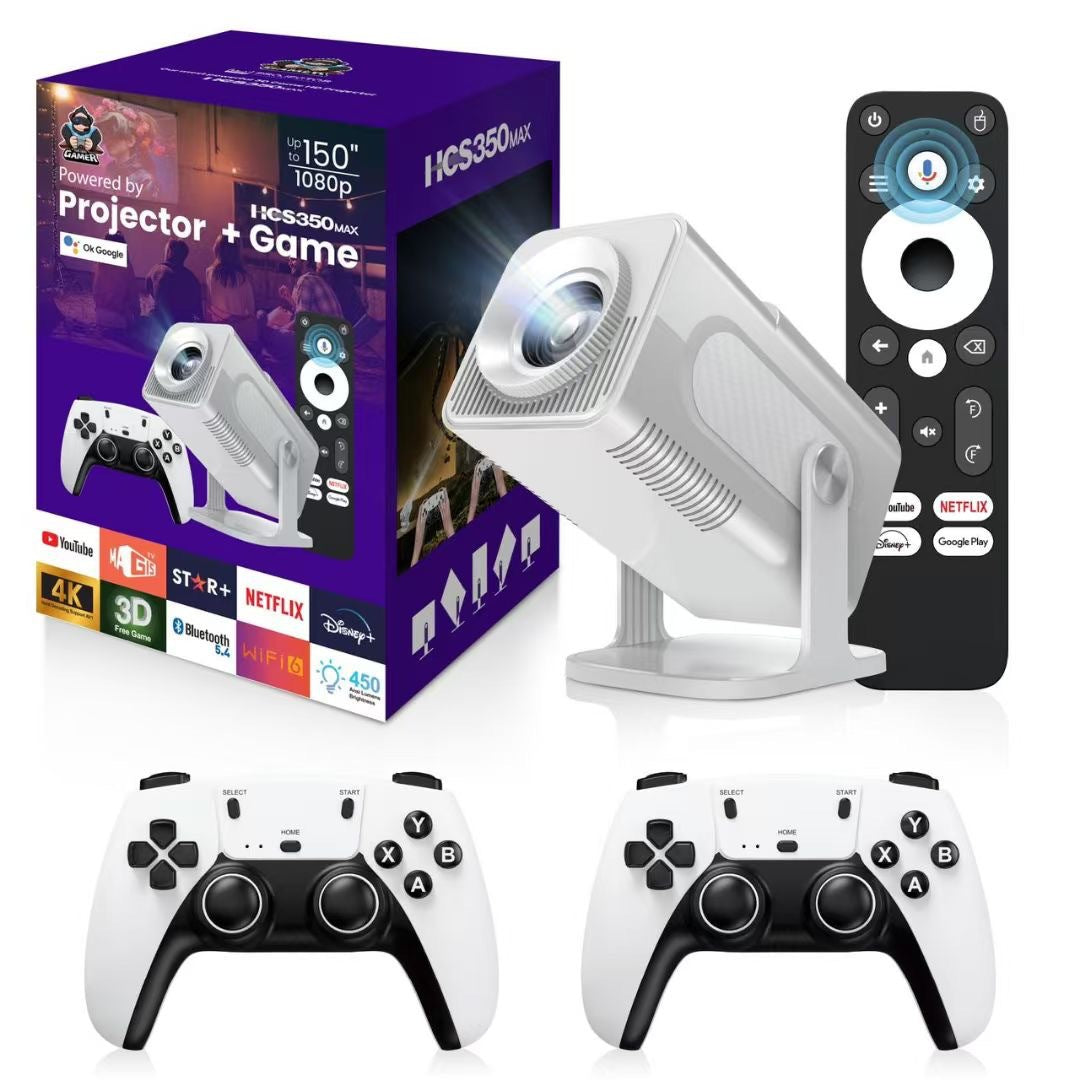 HCS350PRO Bluetooth Smart WiFi Portable Projector