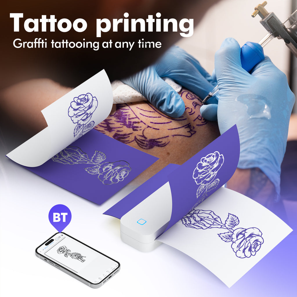 Tattoo printer small a4 hand-free high-definition
