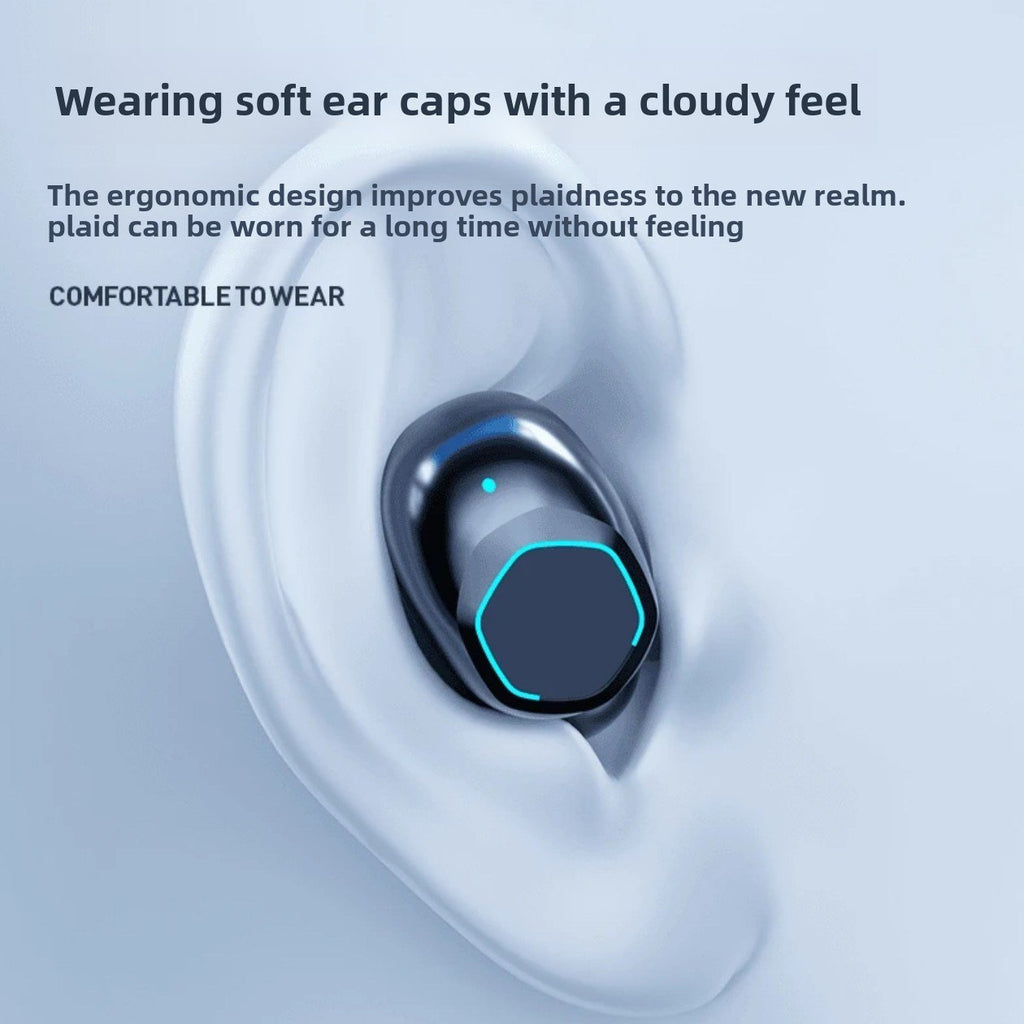 Bluetooth headphones with wireless noise cancellation and high sound quality