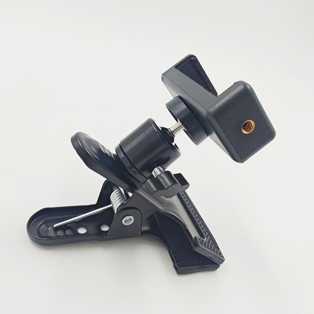 Universal Metal Pan-Tilt Clip with Accessories
