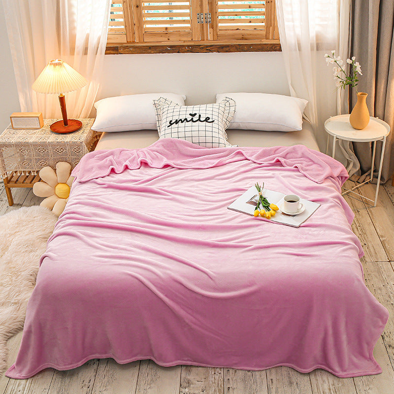 Coral Fleece Blanket Bed Sheet