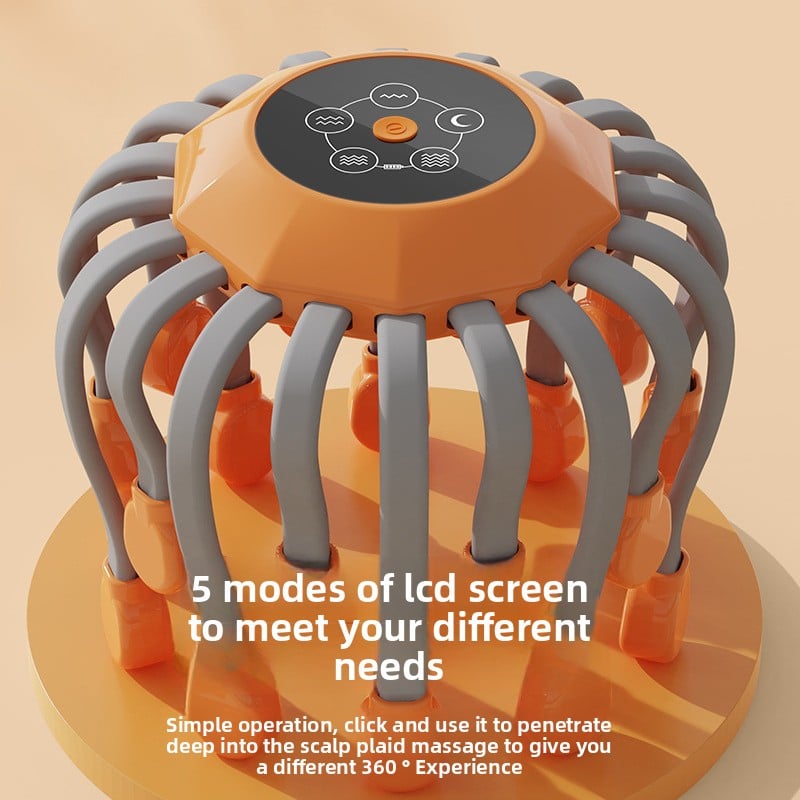 Electric head massager, massage device