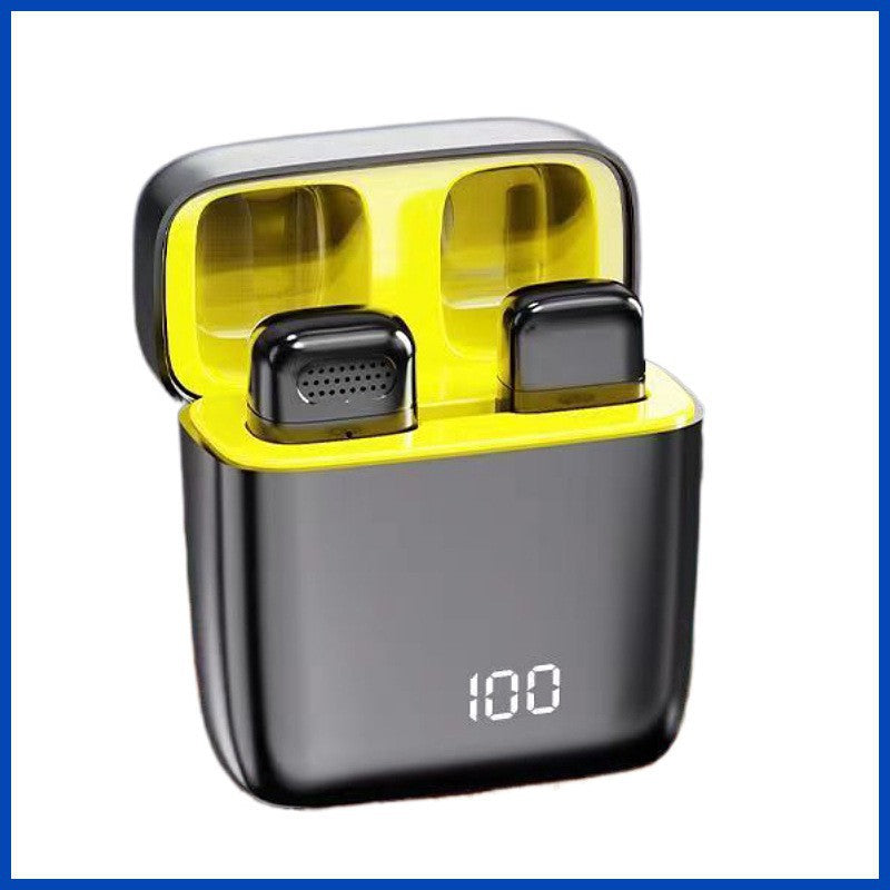 Wireless lapel microphone