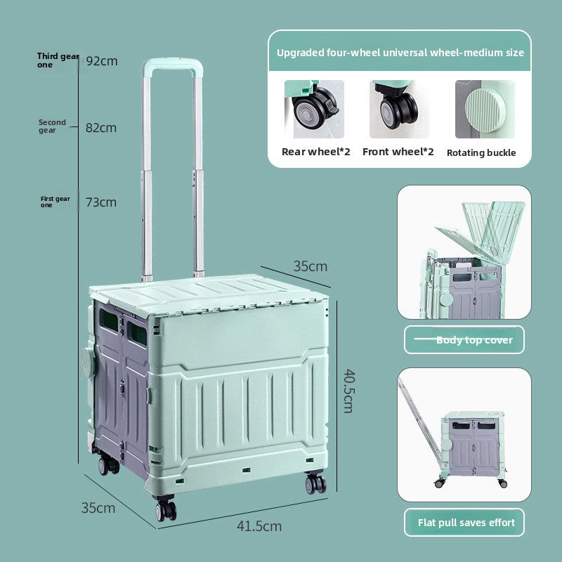Foldable Portable Shopping Cart