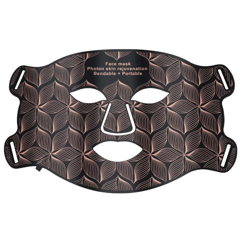 ilicone LED Photon Rejuvenation Facial Mask with Neck