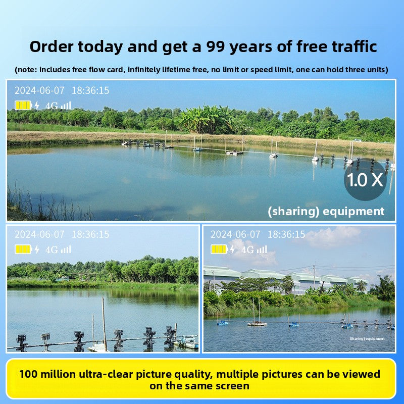 Solar-powered surveillance camera