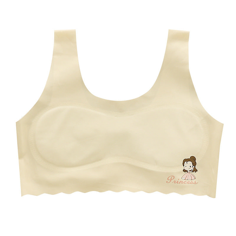 ice silk seamless girl vest