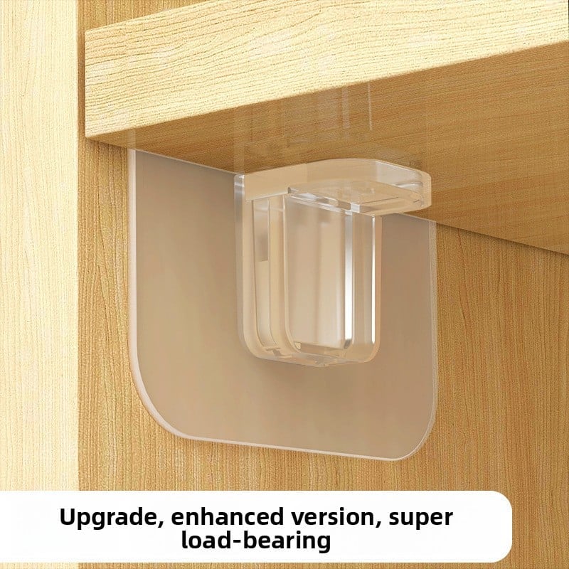 Transparent and traceless hook without punching holes