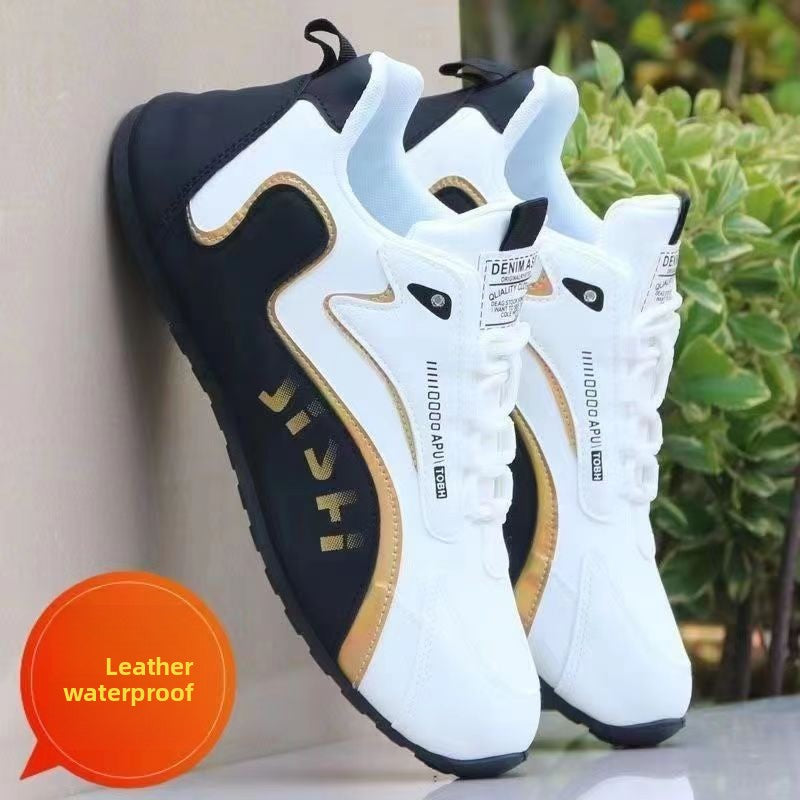 Insole height-increasing men's shoes