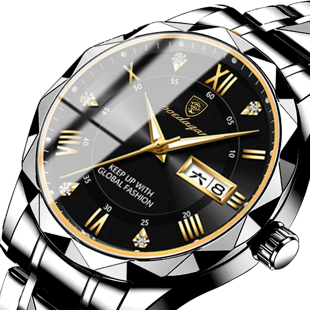 Swiss Brand Waterproof Luminous Men's Quartz Watch