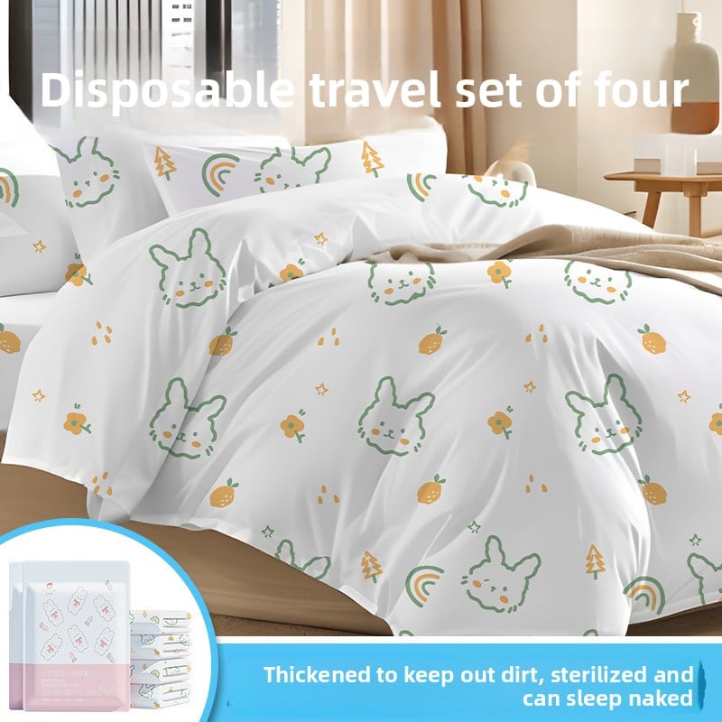 Disposable bed sheet pillowcases