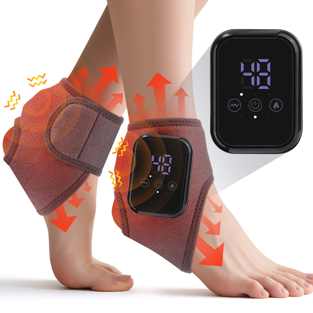 Ankle Massager with Heat Therapy and Vibration