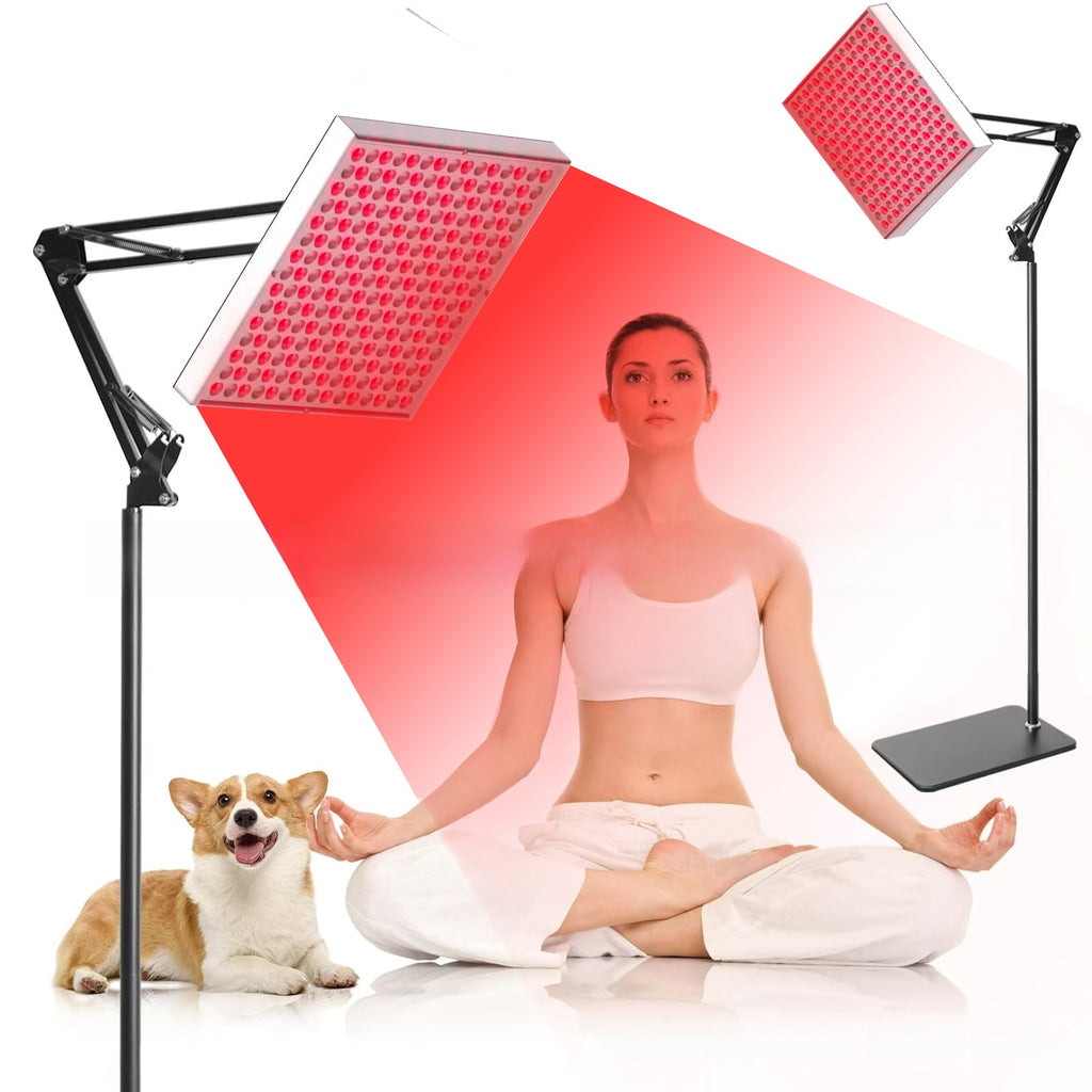 LED Therapy Lamp Infrared Red Blue Light for Skin Rejuvenation