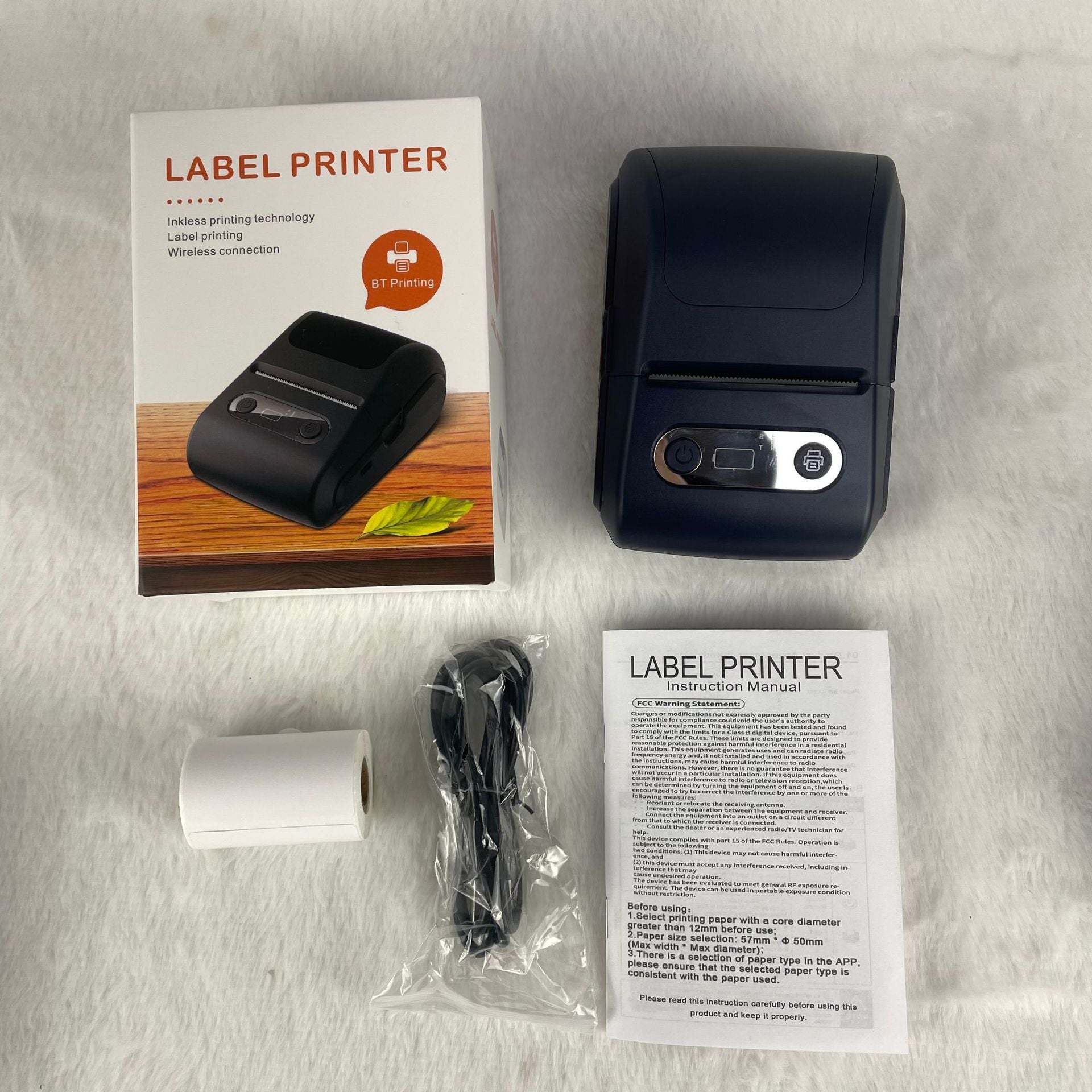 Portable Mini Thermal Label Printer
