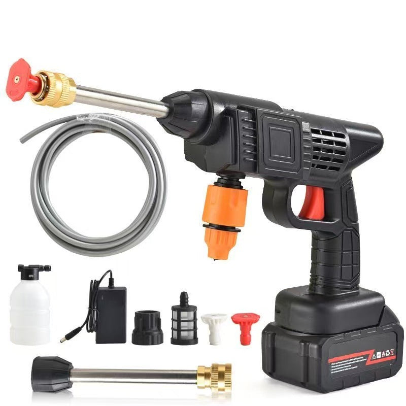 Wireless car washing machine high-pressure water gun