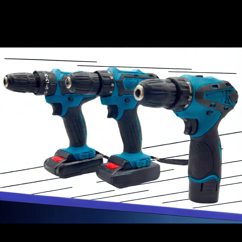 Rechargeable Lithium Electric Drill with Tool Kit