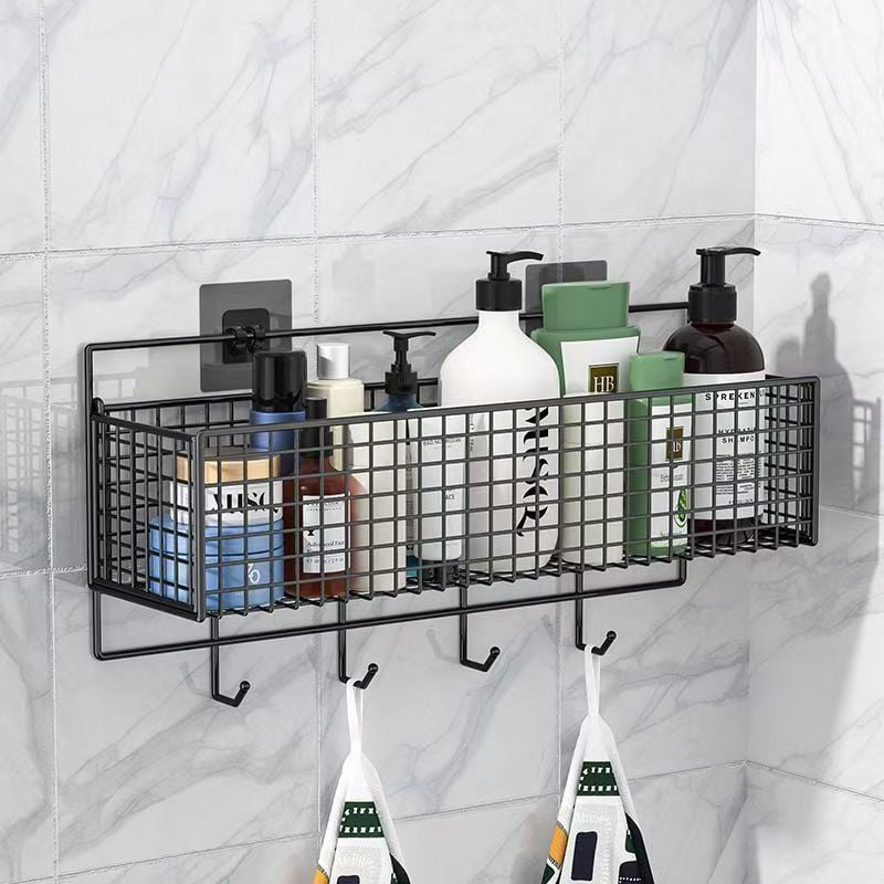 Bathroom storage rack