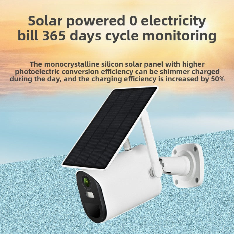 Solar Wireless WiFi Security Camera
