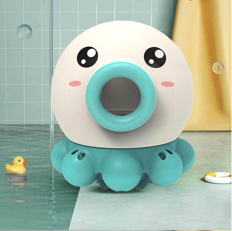 Baby Bath Toys Bathroom Water Spraying Octopus Shower