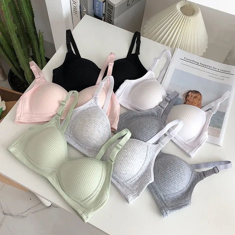 Pure cotton underwear bra