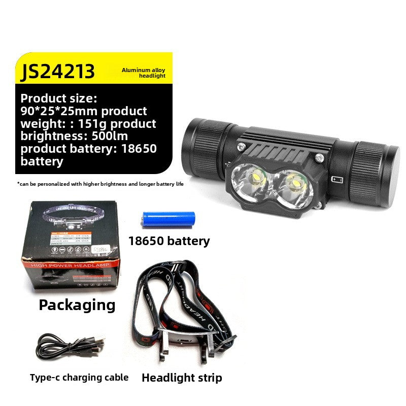 Long battery life, strong bald head with sensor light